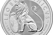 2025 UK 2 Pounds 1 oz Silver Bullion Coin - British Lion BU (In Capsule)