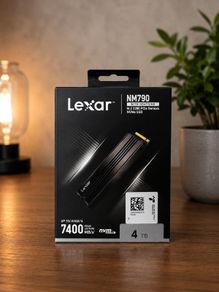 Lexar NM790 SSD 4TB with Heatsink