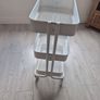 Ikea Raskog white trolley Image 3