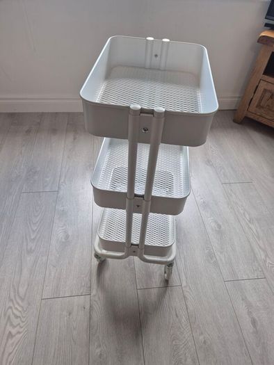 Ikea Raskog white trolley