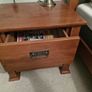 Pair of Solid Wooden Bedside Lockers Image 2