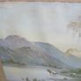 Stunning Antique Cattle watering picture Image 3