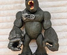 2009 Lanard Articulated Primal Clash Mega Monster Cyber Gorilla approx. 25 cm. Used Please see Photos