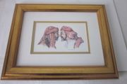 Watercolour Print  Greetings my Friend  by Margaret Henderson.
