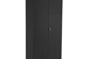 NEW Metal Storage Cupboard 1800mm High - Black