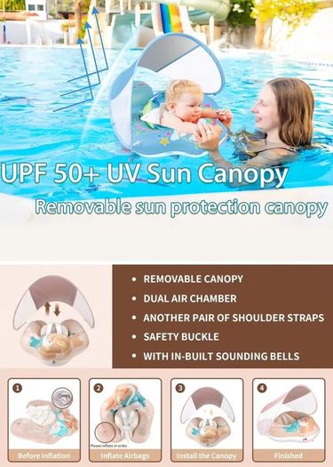 baby swimming floatie