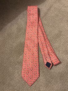 Beautiful Vintage Pelican and Fish Tie