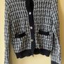 Primark Black and White Cardigan Image 2