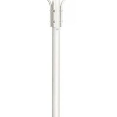 Coat Rack Stand, Coat Tree, Metal Hall Tree, Free Standing, 49 x 182 cm, 12 Hooks, for Clothes, Hats, Bags, White RCR19W
