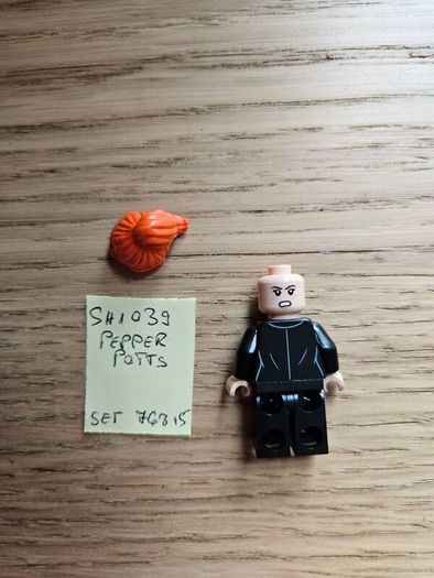 lego sh1039 pepper potts, set 76315