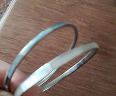 Delicate Pink and Lilac Bangles