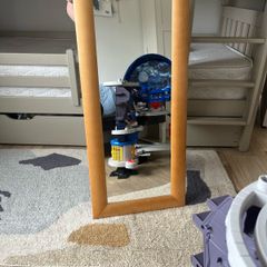 Solid pine mirror