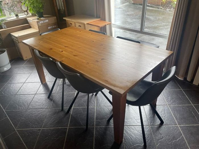 Solid Wood Kitchen Table for Sale