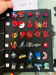 1000 New Croc charms Halloween Star Wars Deadpool Harry Potter Mickey Mouse and many mote