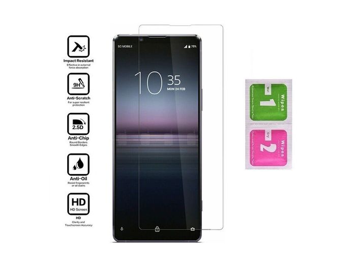 For Sony Xperia 1 II Tempered Glass Premium Screen Protector Guard Film New - FHT14SXTG
