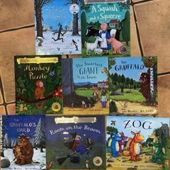 Julia Donaldson & Axel Scheffler books.