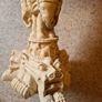 vintage asian oriental table Image 6