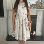Monnalisa Floral Dress, Girls 14-16 or Women XS Image 3