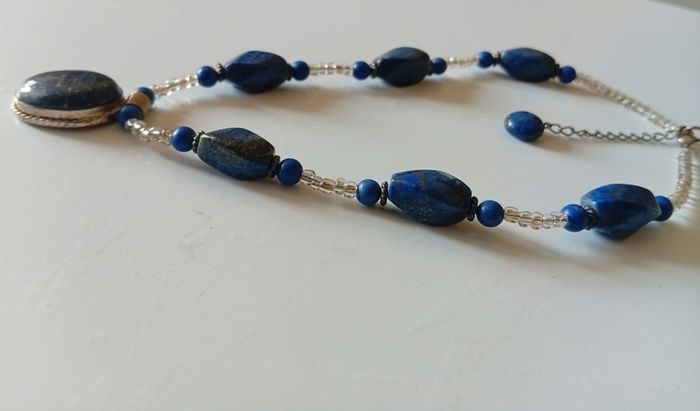 ladies Lapis Lazuli necklace