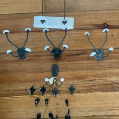 Job lot of Vintage Coat Hooks