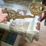 Antique Cast-Iron Wall Mounted Oil Lamp Holder with Swing Arm, Postage Available or Collection is always welcome and Recommended in Rochfortbridge Westmeath Image 7