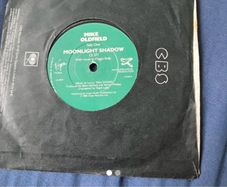 Mike Oldfield Moonlight shadow 7"