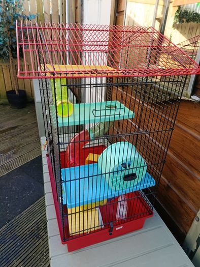 Hamster cage