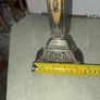 Rare find Crucifix of Lourdes, Art Deco period from the 1920s Materials: Metal Image 6