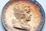 Silver 1931 Wolfgang Amadeus Mozart medal