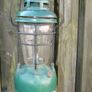 Old Vintage Rustic Oil Kerosene Lantern Lamp Image 5