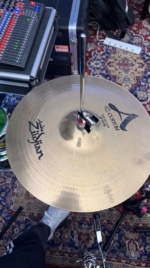 Zildjian A custom Hi hat 14"