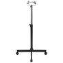Adjustable Single Motor Pet Hair Dryer Stand Black Image 2
