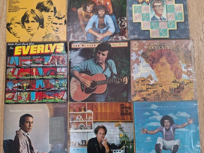53 Original Vintage Vinyl records