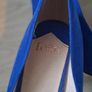 NEW Faith Lether Heels S41/7 Image 6