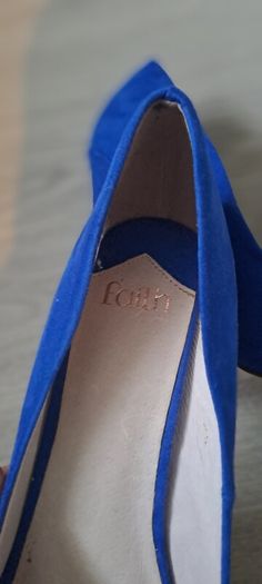 NEW Faith Lether Heels S41/7