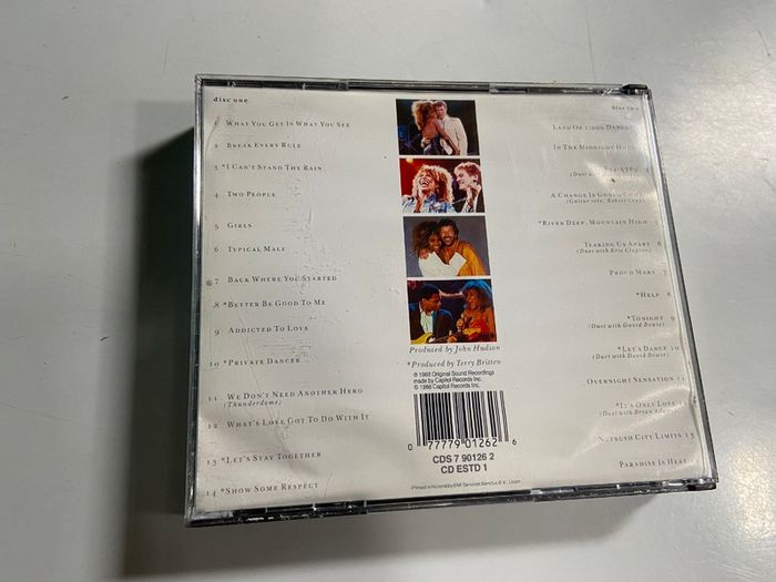 Tina Turner Double CD Tina Live