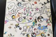 Led Zeppelin III UK first press lp
