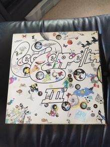 Led Zeppelin III UK first press lp