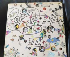 Led Zeppelin III UK first press lp