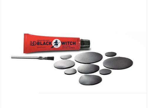 C-Skins Neoprene Wetsuit Repair Kit - Black Witch with Patches