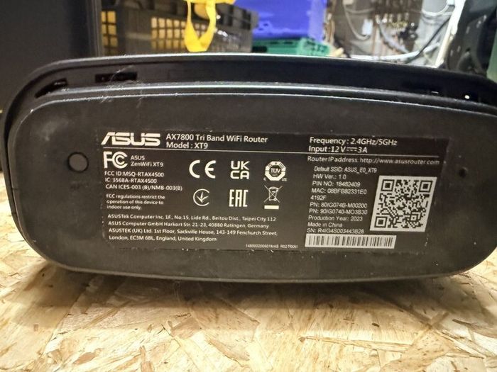 Asus Zenwifi Xt9 Ax7800 Tri-band Mesh Wi-fi 6