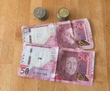 Peruvian currency soles