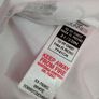 White t-shirt with designs - size 31-32in Image 4