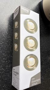 downlight Satin Nickel 3 pack