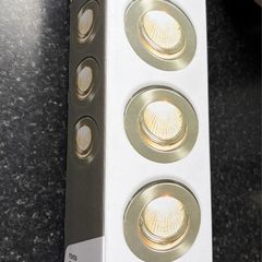 downlight Satin Nickel 3 pack