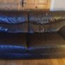 Brown Leather couch Image 2