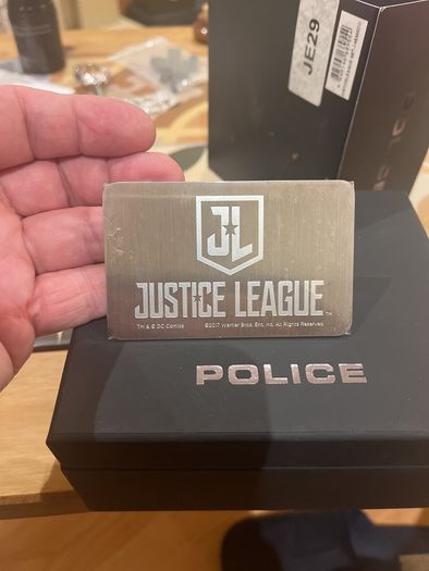 Special limited edition Justice league watch