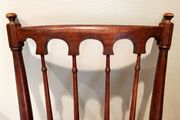 Pair of Edwardian Banister Back Chairs - Stunning!