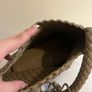 NEW woven Bottega inspired bag handmade Image 4