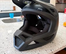 Fox MTB Rampage DH Helmet and Goggles